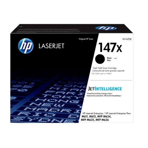 HP Toner Cart. W1470X (147X) für HP Laserjet Enterprise M611